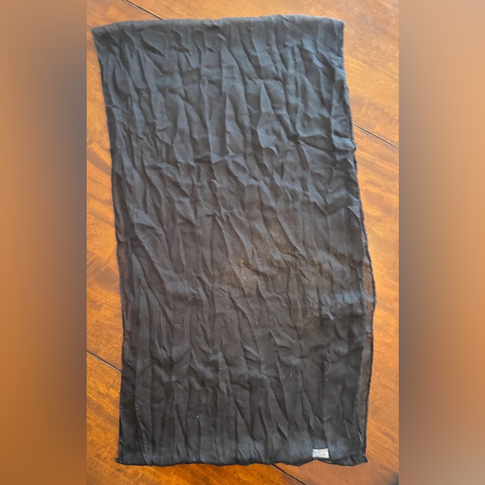 Black Shear Infinity Scarf - BUNDLE 3 FOR $12!